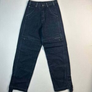 Vintage Damani Dada Jeans Double Knee JNCO Style Baggy Wide Leg Skater Y2K 30x32